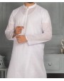Men Shalwar Kameez - White