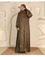 Anaaqa 3Pc Set Abaya - Khakee