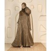 Anaaqa 3Pc Set Abaya - Khakee