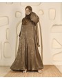 Anaaqa 3Pc Set Abaya - Khakee