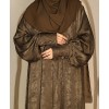 Anaaqa 3Pc Set Abaya - Khakee