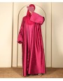 Abaya 4 Pc Set - Magenta