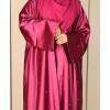 Abaya 4 Pc Set - Magenta