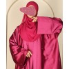 Abaya 4 Pc Set - Magenta