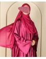 Abaya 4 Pc Set - Magenta