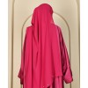Abaya 4 Pc Set - Magenta