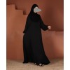 Abaya 3 Pc Set - Black