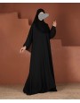 Abaya 3 Pc Set - Black
