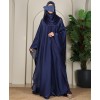 Daliya 4 Pc Set Abaya - Navy Blue