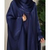 Daliya 4 Pc Set Abaya - Navy Blue