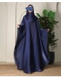 Daliya 4 Pc Set Abaya - Navy Blue