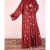 Abaya 4 Pc Set - Apple Red