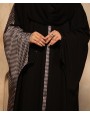 Abaya 3 Pc Set - Black