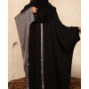 Abaya 3 Pc Set - Black