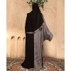 Abaya 3 Pc Set - Black