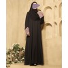 Abaya 3 Pc Set - Black