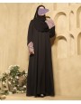 Abaya 3 Pc Set - Black
