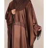 Abaya 4 Pc Set - Brown