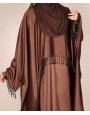 Abaya 4 Pc Set - Brown