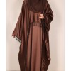 Abaya 4 Pc Set - Brown