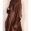 Abaya 4 Pc Set - Brown