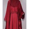 Abaya 4 Pc Set - Maroon