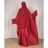 Abaya 4 Pc Set - Maroon