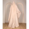 Abaya 4 Pc Set - Cream