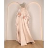 Abaya 4 Pc Set - Cream