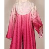 Abaya 4 Pc Set - Magenta Yellow