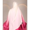 Abaya 4 Pc Set - Magenta Yellow