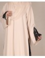 Abaya 4 Pc Set - Cream