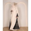 Abaya 4 Pc Set - Cream