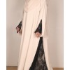 Abaya 4 Pc Set - Cream