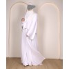 Abaya 4 Pc Set - White