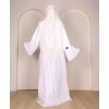 Abaya 4 Pc Set - White