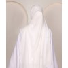 Abaya 4 Pc Set - White