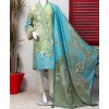 Marine Lawn Printed 3Pc Stitched Suit