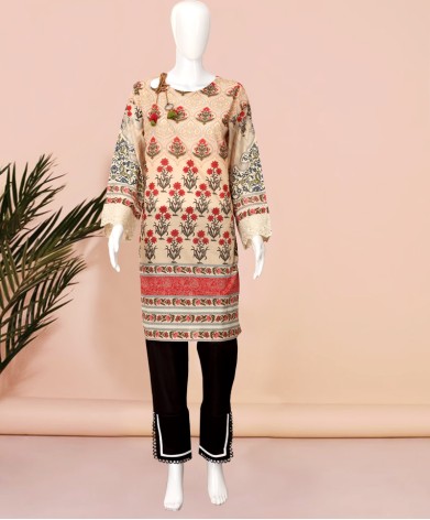 Mughal 1Pc Stitched Kurti