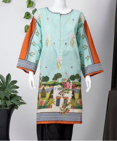 Aqua 1 Pc Stitched Kurti