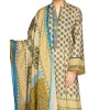 Bahara Printed Lawn 3Pc Stitched Suit