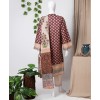 Bahara Printed Lawn 3Pc Stitched Suit