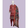 Bahara 3Pc Stitched Suit