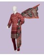 Bahara 3Pc Stitched Suit