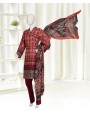 Bahara 3Pc Stitched Suit