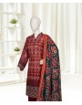 Bahara 3Pc Stitched Suit