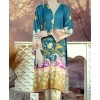 INKED GLASS 1PC STITCHED KURTI