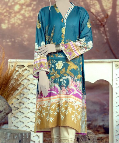 Inked Glass 1Pc Stitched Kurti