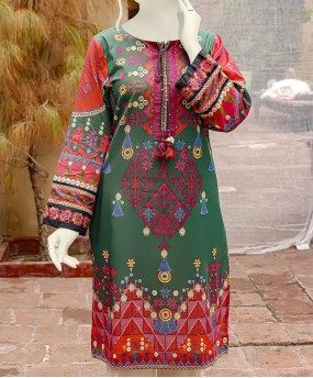 Khuloos  1 Pc Stitched Kurti