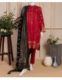 Hoosky Jacquard 3 Pc Suit